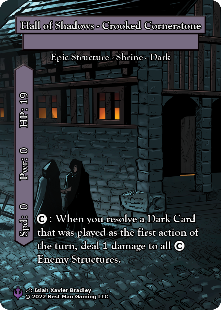 Hall of Shadows - Crooked Cornerstone