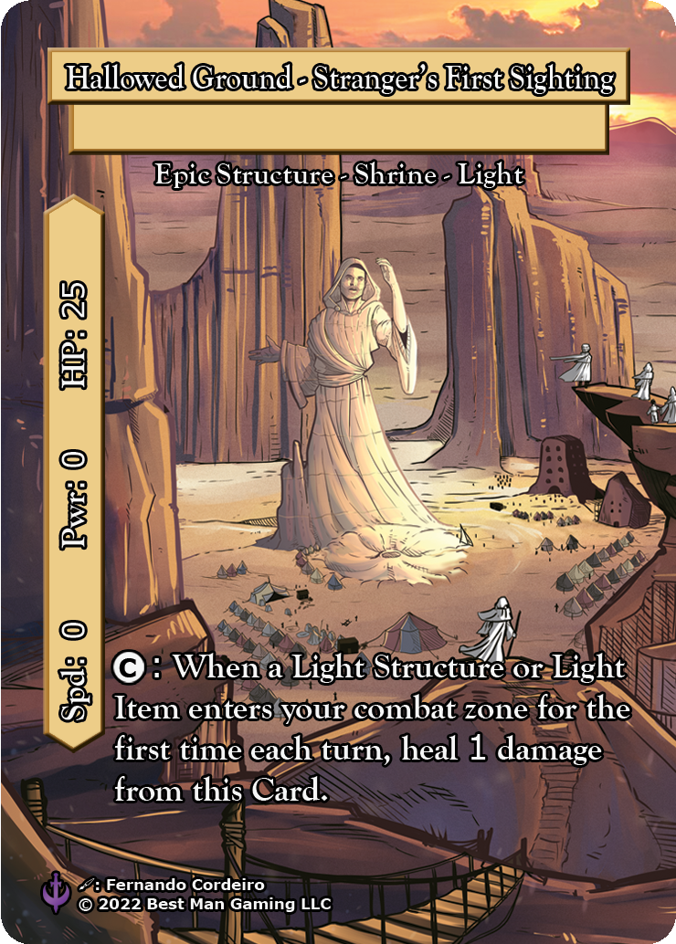 Hallowed Ground - Stranger's First Sighting