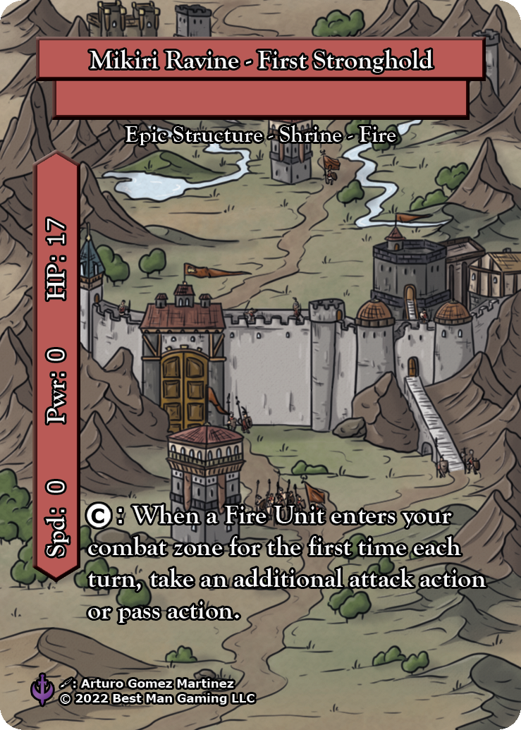 Mikiri Ravine - First Stronghold