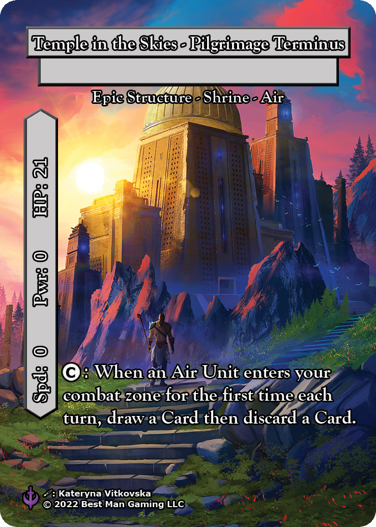 Temple in the Skies - Pilgrimage Terminus